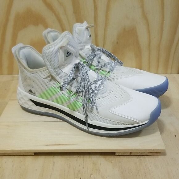 adidas Pro Boost Gca Low 'Creamwhite Green Size 14 - Picture 1 of 8